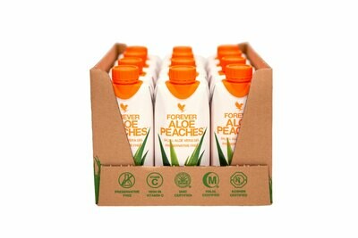 Aloe Peaches - 330ml (Pack of 12)
