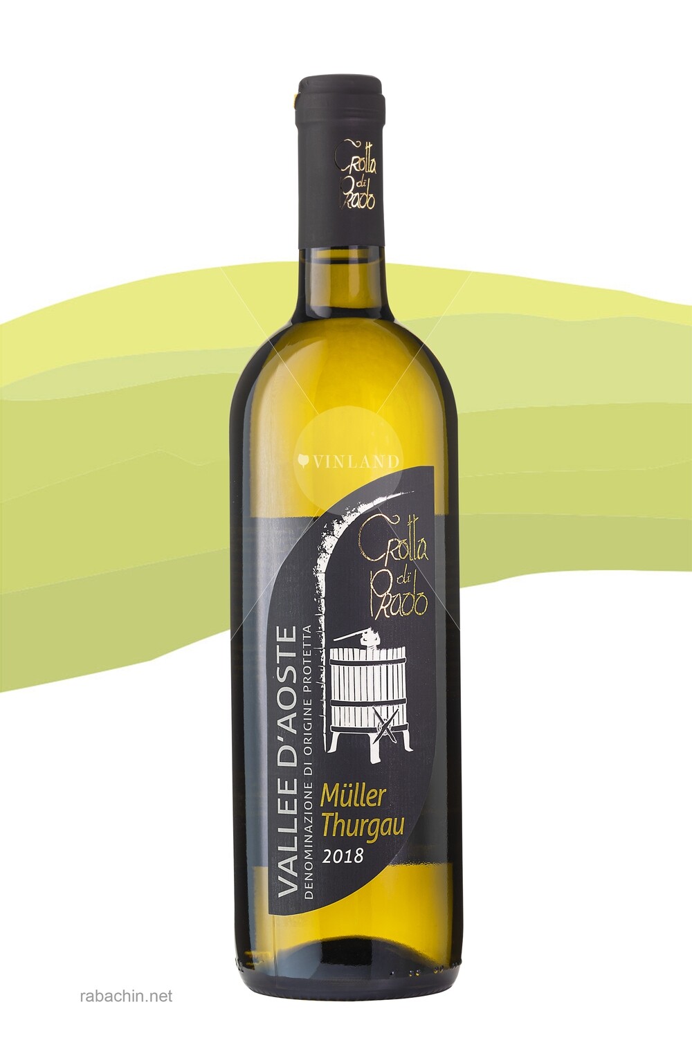 "Müller Thurgau" CROTTA DI PRADO, Valle d'Aosta DOP 2018