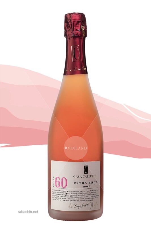 Cuvée 60 Rosé VSQ Extra Brut 2017 Casa Caterina