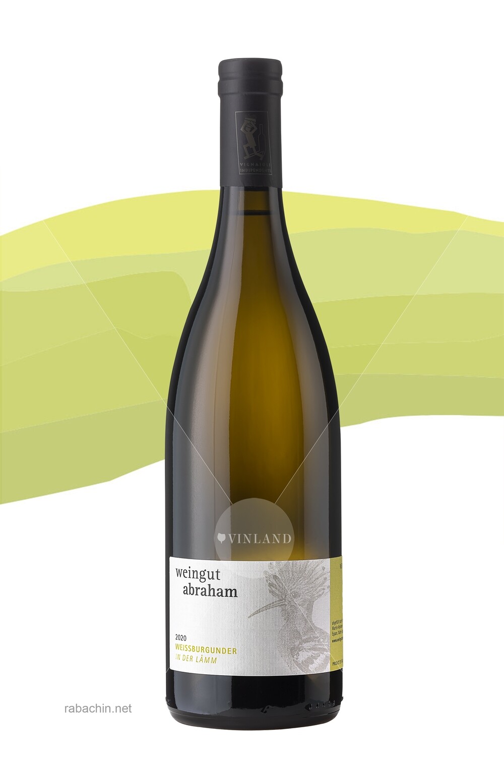 "In der Lämm" WEINGUT ABRAHAM , Weinberg Dolomiten IGT  Weissburgunder 2020