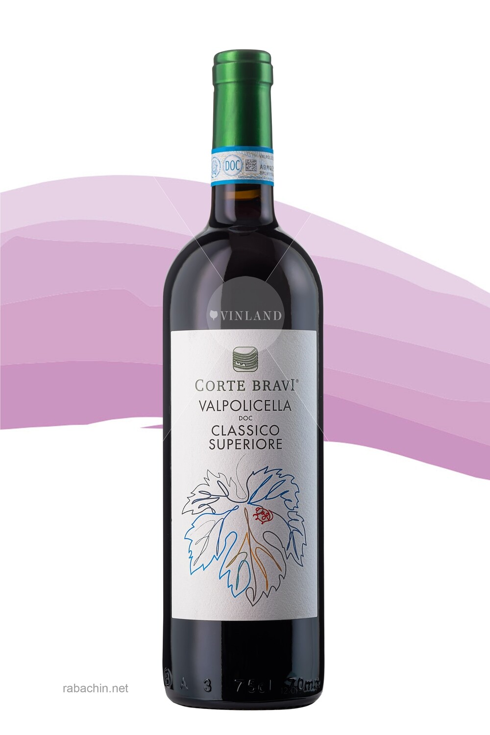 "Valpolicella Classico Superiore" CORTE BRAVI, Valpolicella  DOC 2018