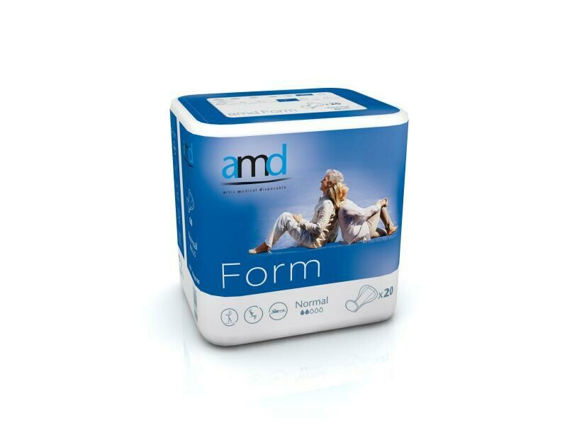 AMD FORM Normal (20 pièces)
Prix TVAC : 7,00 €