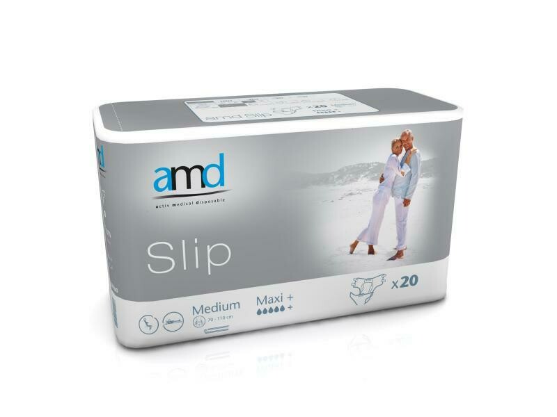 AMD/GOHY Slip Maxi Plus M (20 pièces)
Prix TVAC : 15,50 €
