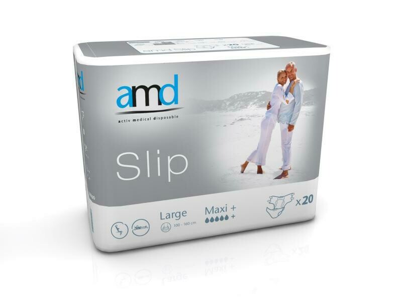 AMD/GOHY Slip Maxi Plus L (20 pièces)
Prix TVAC : 17,00 €
