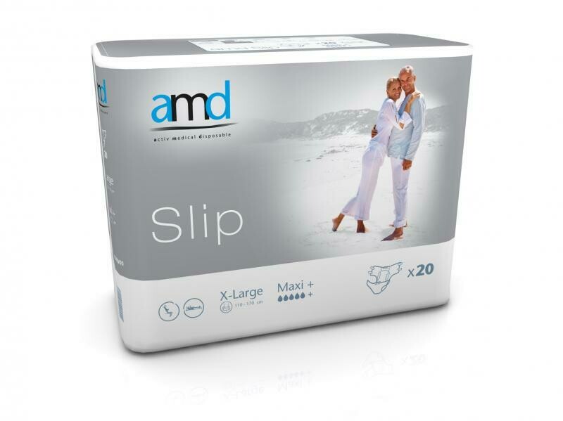 AMD/GOHY Slip Maxi Plus XL (20 pièces)
Prix TVAC : 18,50 €