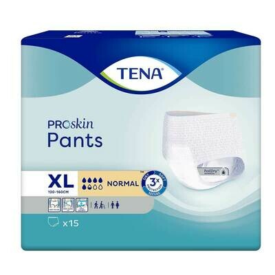 TENA Pants Normal Extra Large (15 pièces)
PRIX TVAC : 18,16€