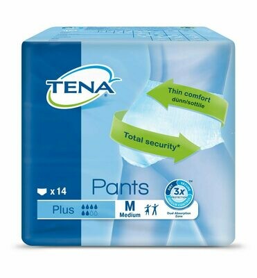 TENA Pants Plus M (14 pièces)
Prix TVAC : 18,50 €