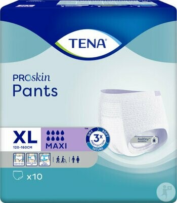 TENA Pants Maxi XL (10 pièces)
Prix TVAC : 25,05 €