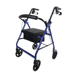 ROLLATOR 4 Roues Aluminium 
PRIX TVAC : 140,00€