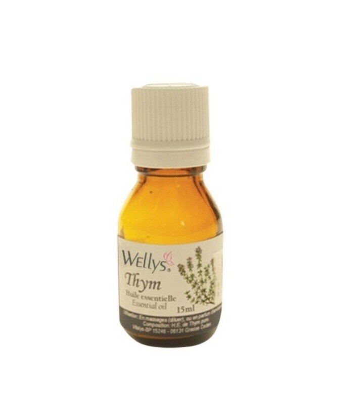 Huile essentielle thym 15 ml
Prix TVAC : 9,20€