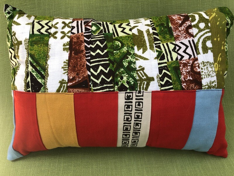 Vintage Hawaiian Quilt Pillow