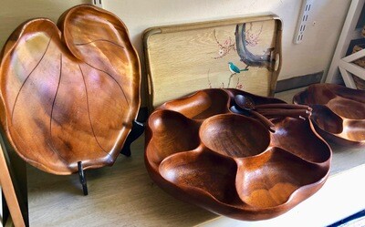 Vintage Hawaii Monkey Pod &amp; Koa