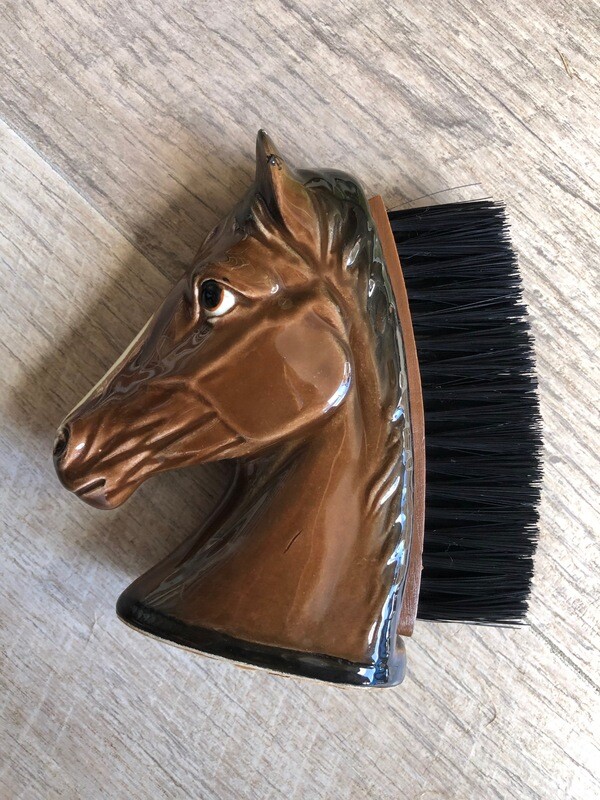 Vintage Horse Head Brush