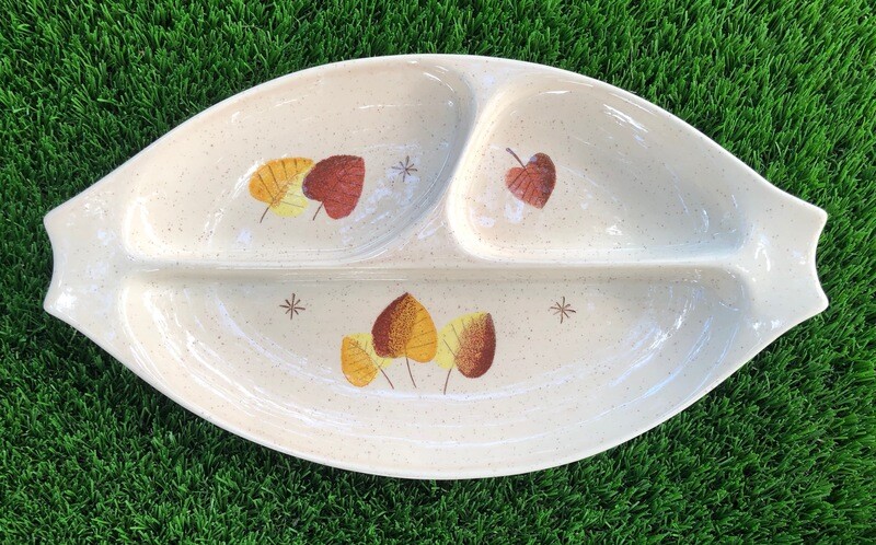 Vernon Ware California Vintage Relish Dish