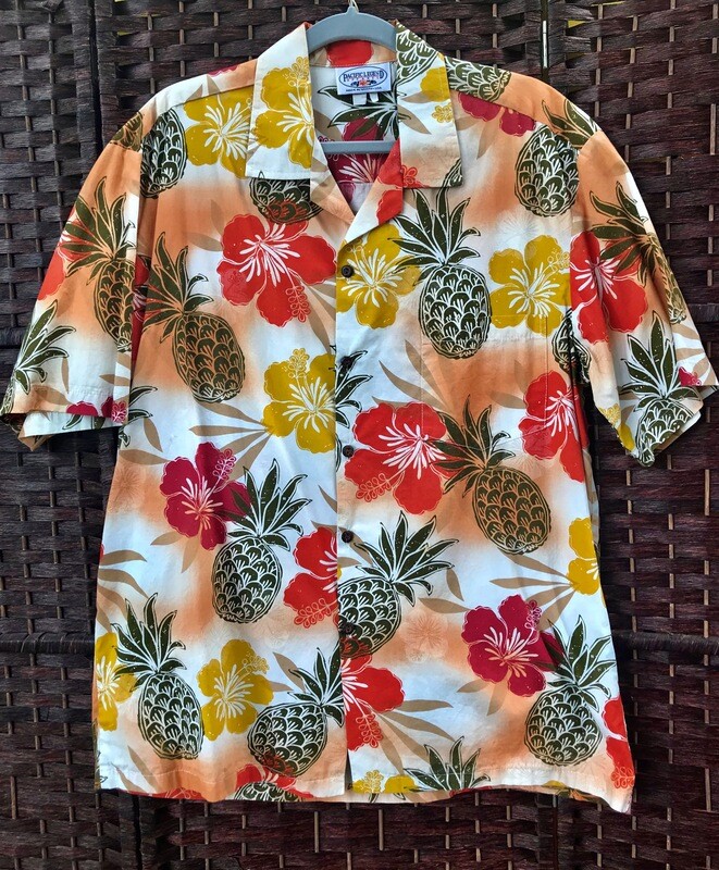 Pacific Legend Aloha Shirt - size Lg