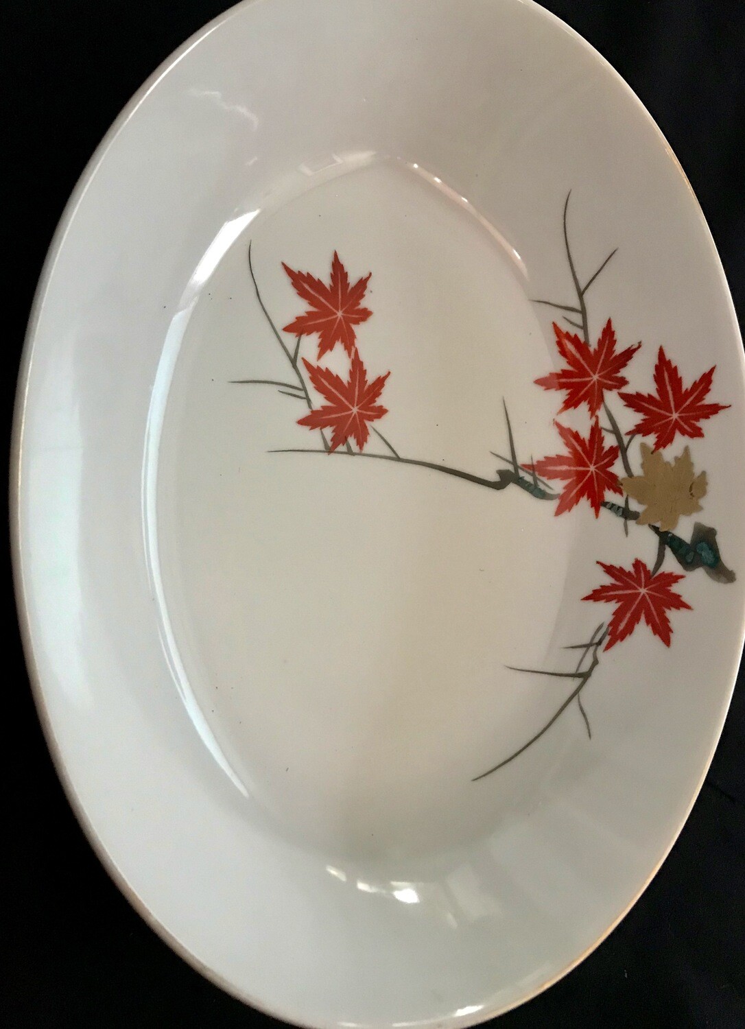 Y.Y. made in Japan Beautiful Serving Bowl 1960s