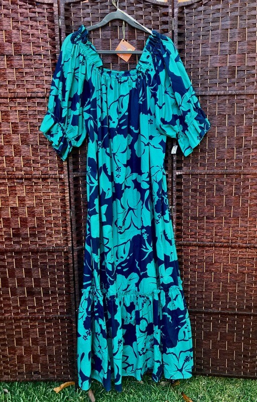 T&amp;L Muumuu Factory Full Length Muumuu- size 3XL.