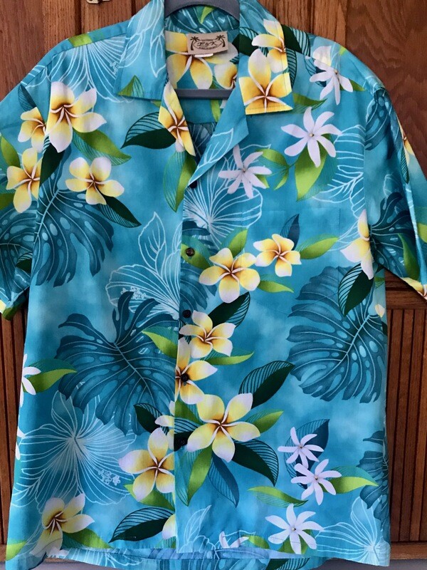 E &amp; K made in Hawaii Aloha Shirt - size LG.