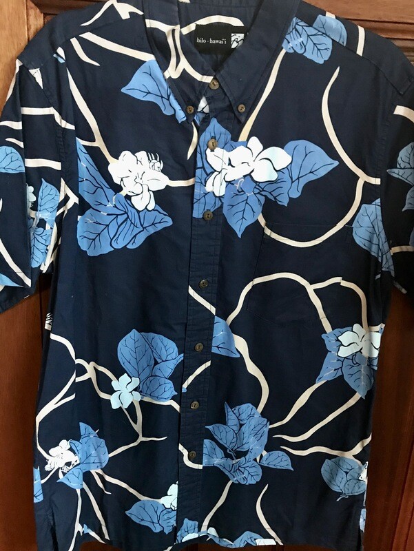 Zig Zane Aloha Shirt -size large