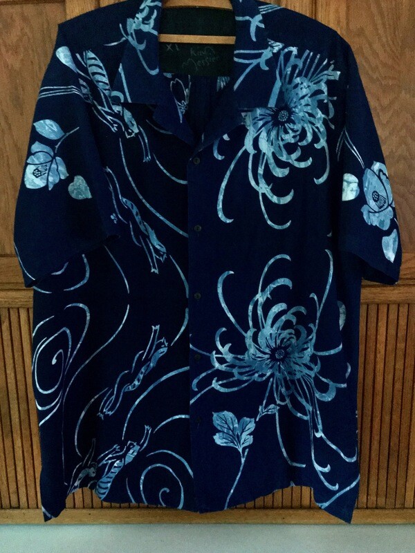 Kim MessierBeautiful Mens Aloha Shirt- size XL.