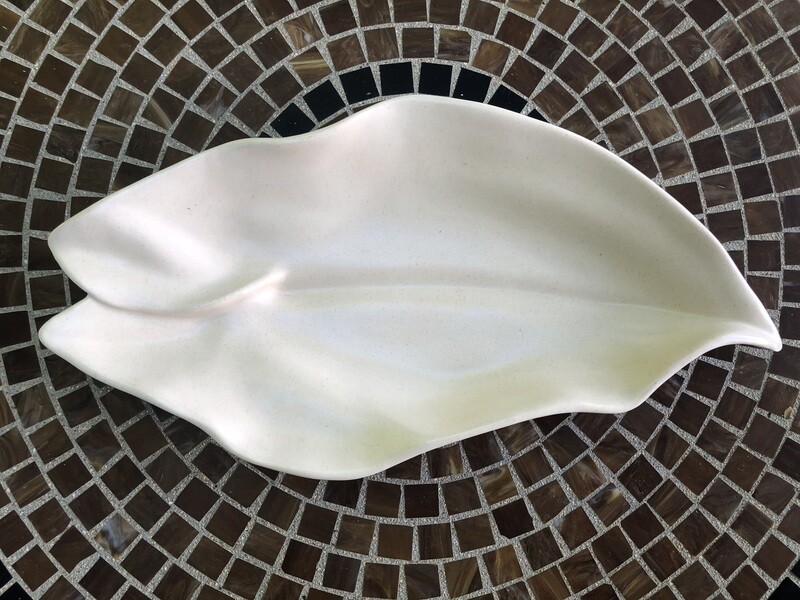 Catalina California Pottery Leaf Platter
