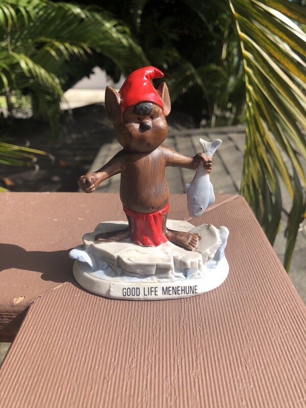 Cute Ceramic Menehune Figurine