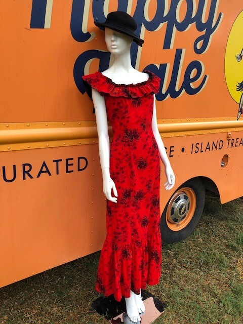 Vintage RED Royal Hawaiian Muumuu