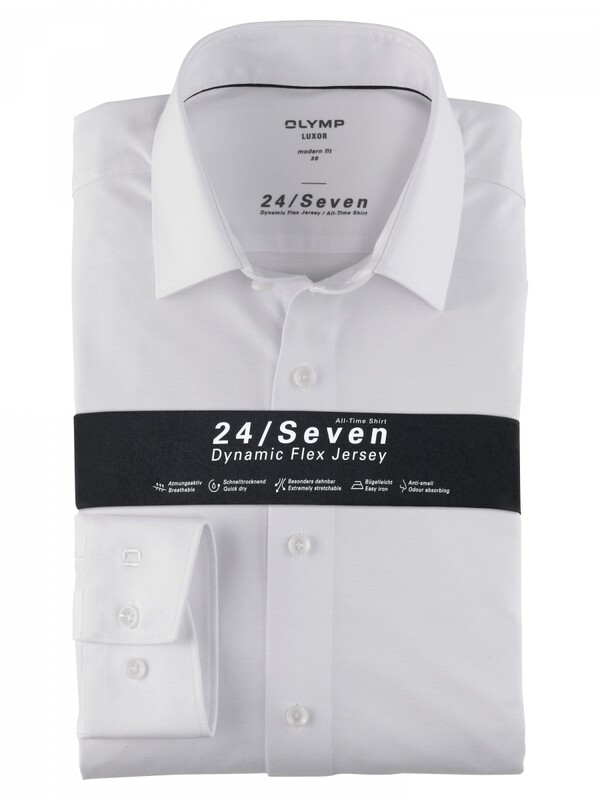 Olymp Dress Shirt lm wit 1202-64