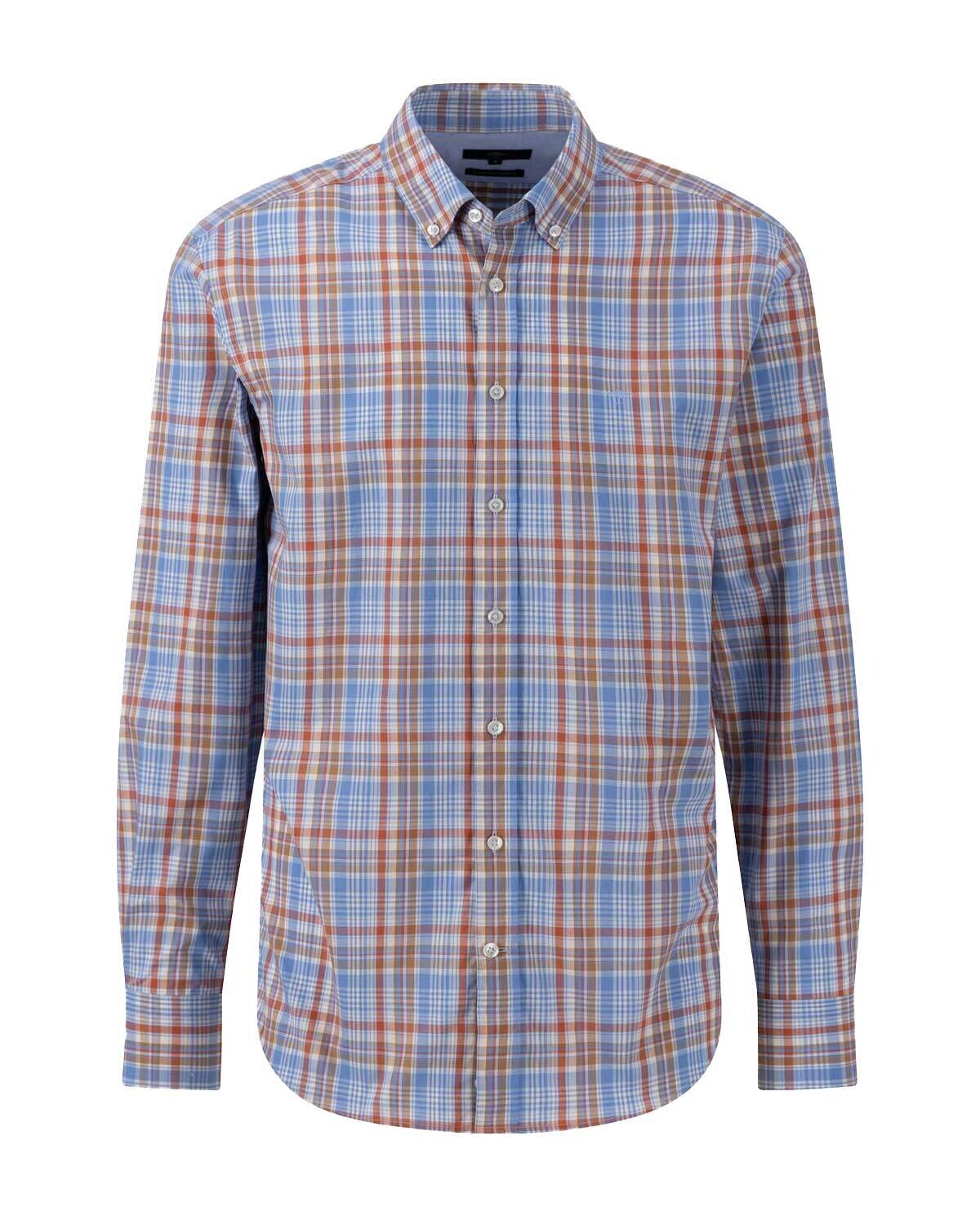 Fynch Hatton Casual Shirt LM MRood 14027020