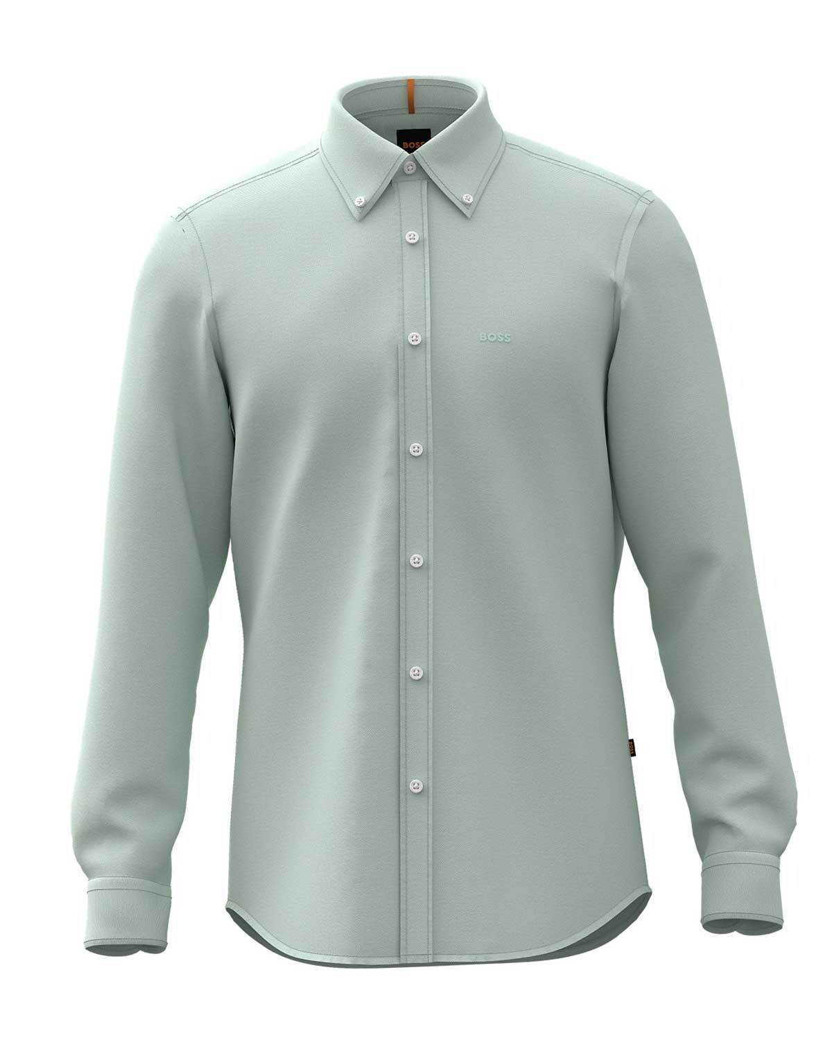 Hugo Boss Casual Shirt lm LGroen 50489341