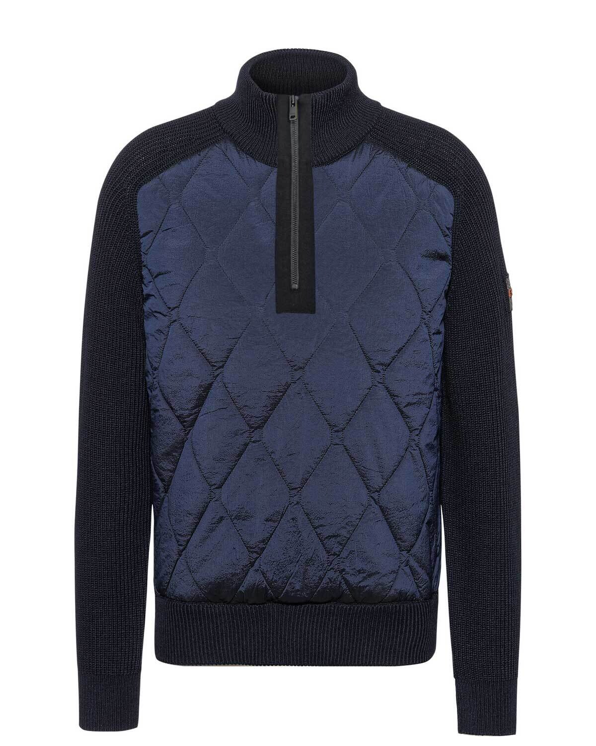 Hugo Boss Pullover zip DBlauw 50497594