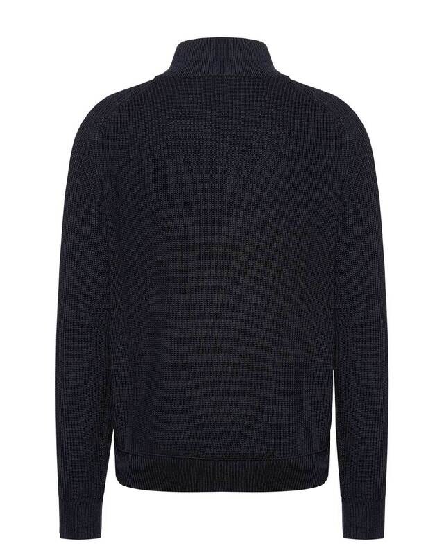 Hugo Boss Pullover zip DBlauw 50497594