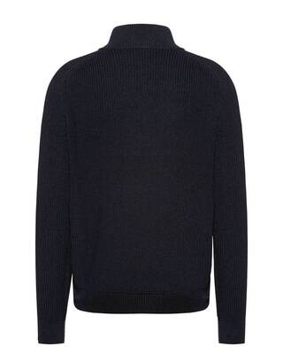 Hugo Boss Pullover zip DBlauw 50497594
