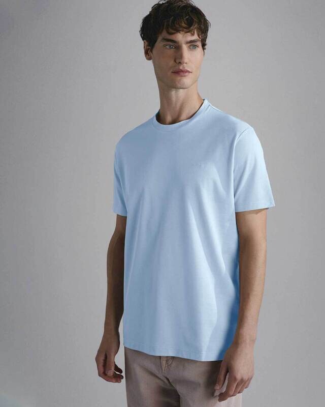 Paul &amp; Shark T-Shirt km LBlauw 24411004-223