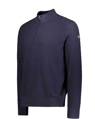 Paul &amp; Shark Pullover zip DBlauw 23411600