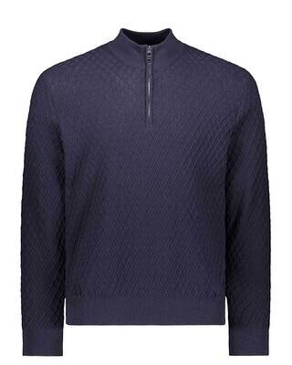 Paul &amp; Shark Pullover zip DBlauw 23411600