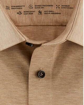 Olymp Dress Shirt lm Dbeige 1202-64