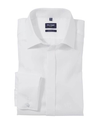 Olymp Smoking shirt Wit 1 0750-65