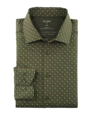 Olymp Dress shirt lm DGroen 1292-44