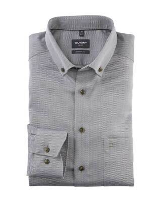 Olymp Dress Shirt lm MGroen 1306-44