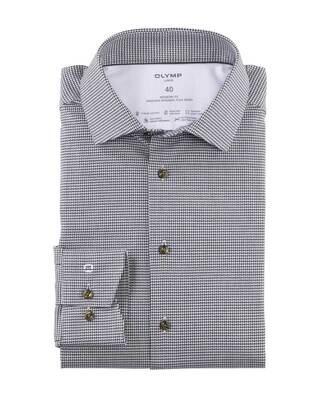 Olymp Dress shirt lm DGroen 1298-44