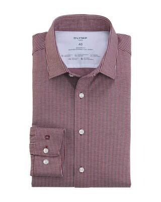 Olymp Dress Shirt rood 1214-24