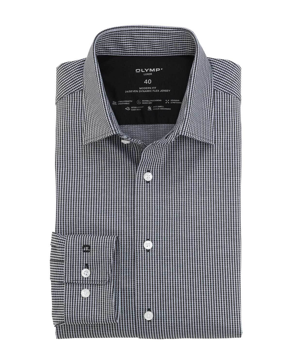 Olymp Dress Shirt mgrijs 1214-24