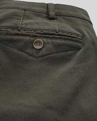 Meyer Pantalon katoen dgroen 2-5580 S
