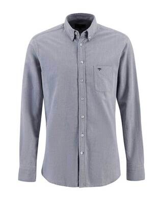 Fynch Hatton Casual shirt lm MBlauw 13147015