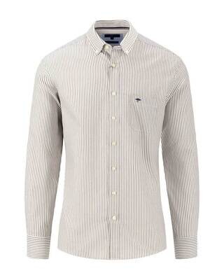Fynch Hatton Casual Shirt lm MGroen 13148140