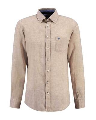 Fynch Hatton Casual Shirt lm LBeige 13136000