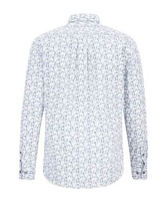 Fynch Hatton Casual Shirt lm Wit 1 13028023