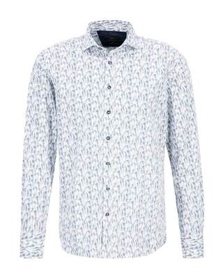 Fynch Hatton Casual Shirt lm Wit 1 13028023