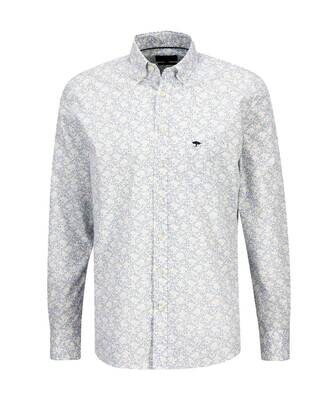 Fynch Hatton Casual Shirt lm LBlauw 13038090